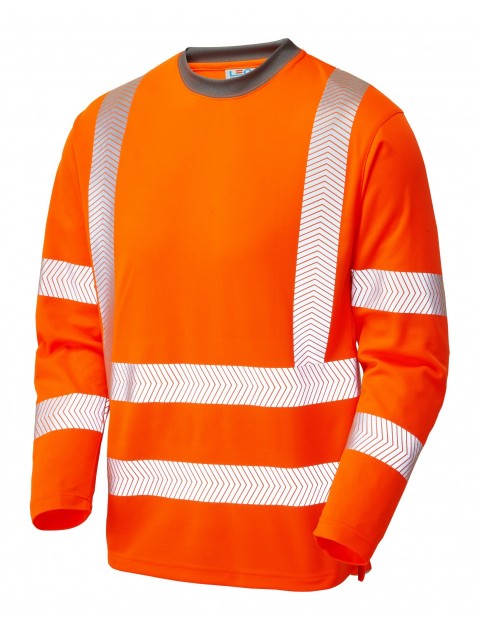 Leo Capstone Coolviz Plus T-Shirt Orange High Visibility